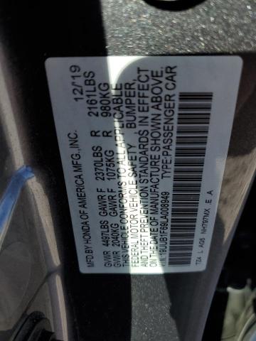 2020 ACURA TLX TECHNO - 19UUB1F69LA008949