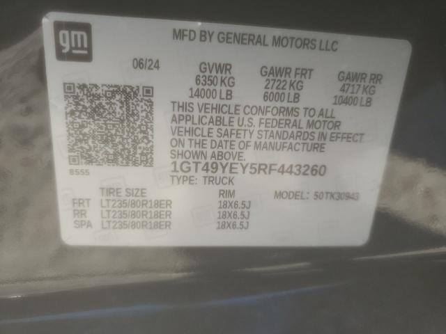 2024 GMC SIERRA K35 1GT49YEY5RF443260