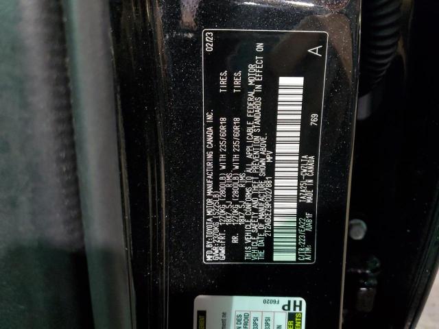 2023 LEXUS NX 350 2T2AGCEZ9PC027881