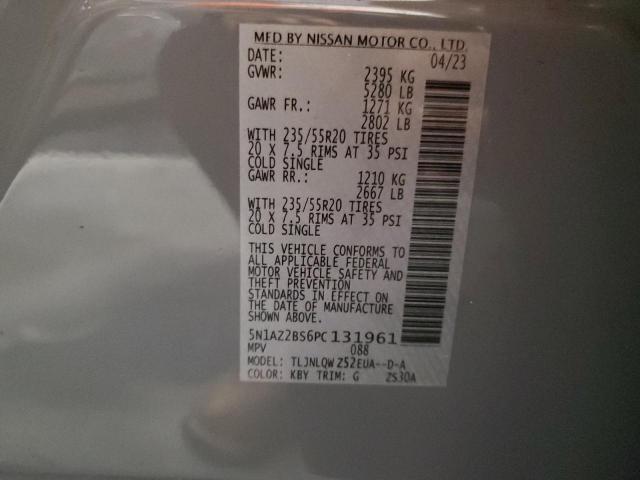 2023 NISSAN MURANO SV - 5N1AZ2BS6PC131961