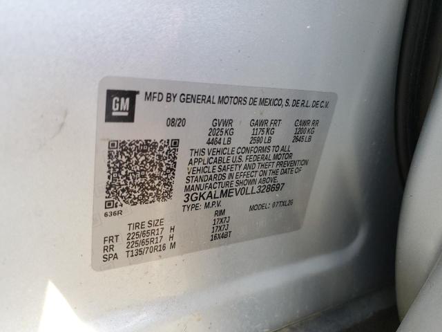 2020 GMC TERRAIN SL - 3GKALMEV0LL328697