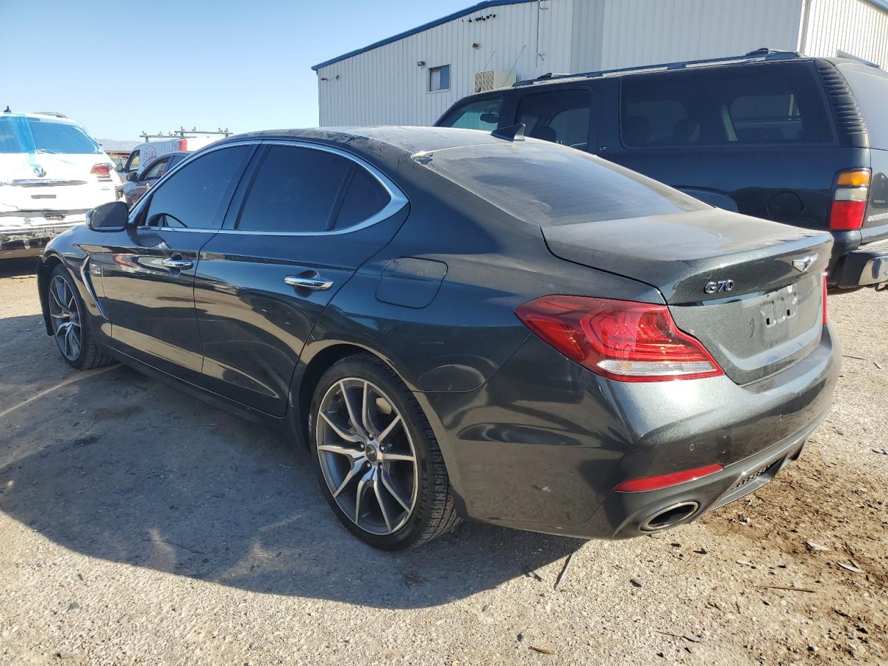 Lot #3051375653 2019 GENESIS G70 PRESTI