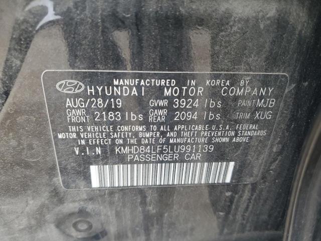2020 HYUNDAI ELANTRA SE KMHD84LF5LU991139
