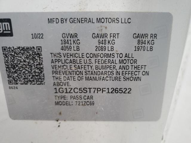 2023 CHEVROLET MALIBU LS - 1G1ZC5ST7PF126522
