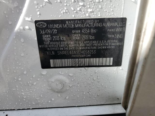 5npel4ja5lh058253 - 2020 Hyundai sonata sel - #87275534