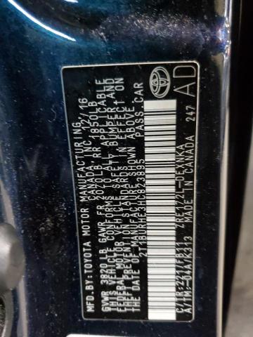 2017 TOYOTA COROLLA L - 2T1BURHE3HC823895