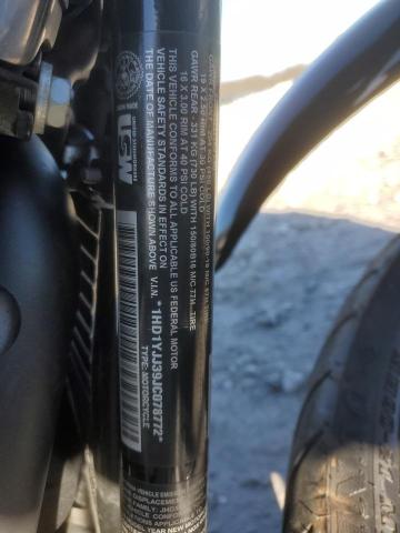 2018 HARLEY-DAVIDSON FXBB STREE 1HD1YJJ39JC078772