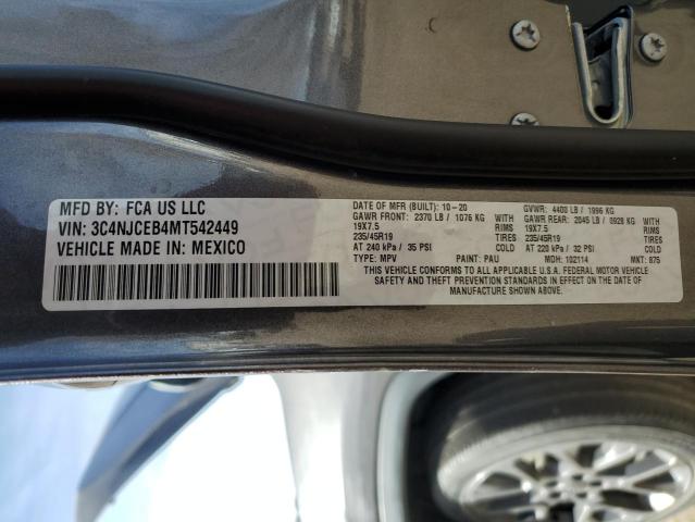 2021 JEEP COMPASS 80 3C4NJCEB4MT542449