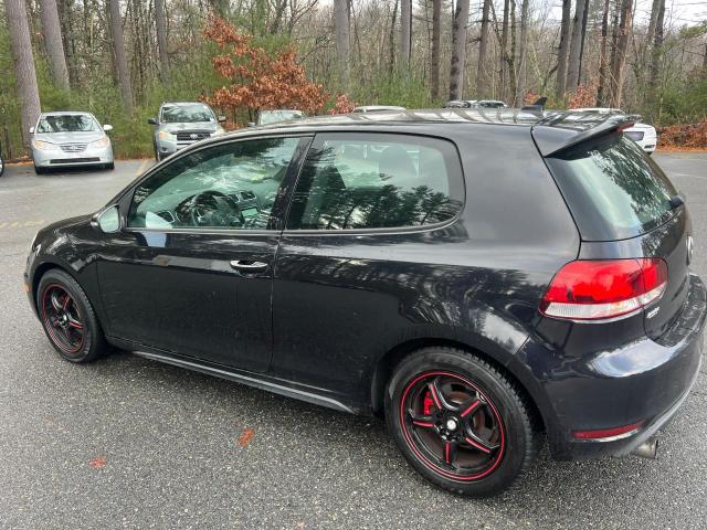 VOLKSWAGEN GTI 2012 black hatchbac gas WVWED7AJ7CW156323 photo #4