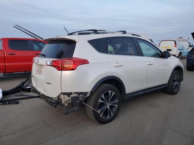 TOYOTA RAV4 LIMIT 2015 white  gas 2T3YFREV4FW223382 photo #4