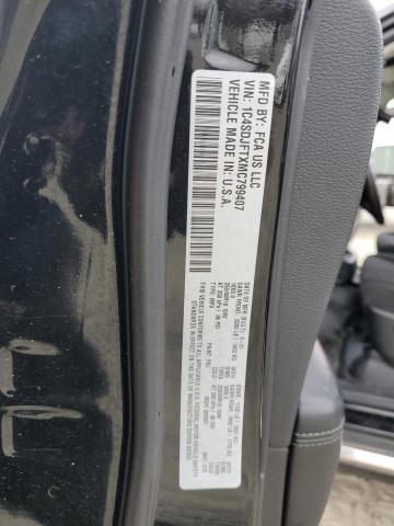 2021 DODGE DURANGO PU 1C4SDJFTXMC799407