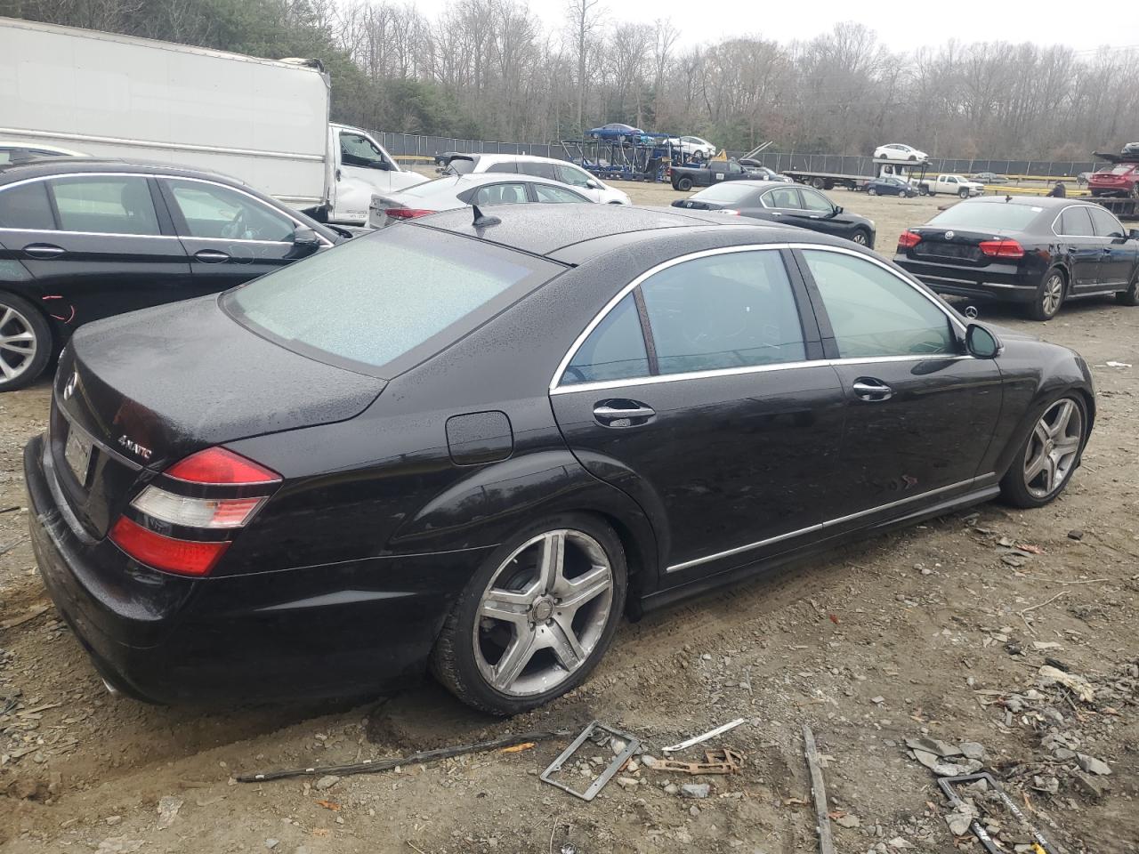 Lot #3025727301 2008 MERCEDES-BENZ S 550 4MAT