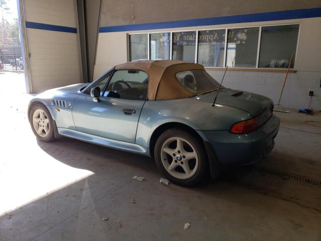 BMW Z3 2.8 1997 blue  gas 4USCJ3324VLC08880 photo #3