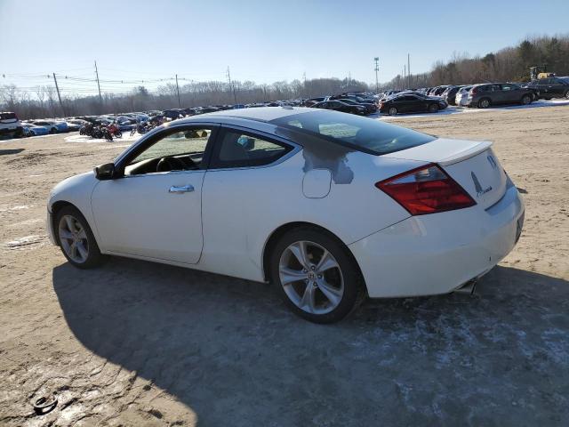 HONDA ACCORD EXL 2011 white  gas 1HGCS2A84BA002095 photo #3