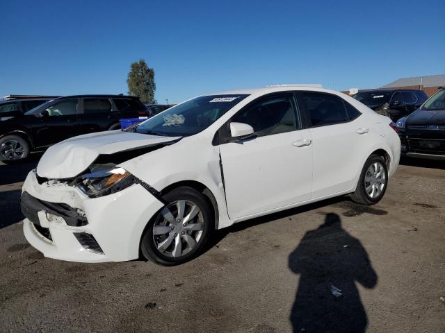 TOYOTA COROLLA L 2016 white  gas 2T1BURHE4GC687193 photo #1