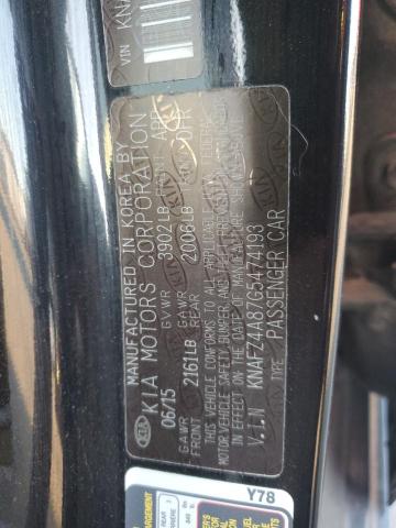 2016 KIA FORTE EX - KNAFZ4A87G5474193