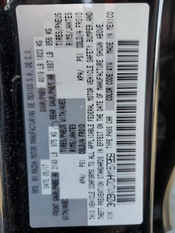 2017 MAZDA 3 SPORT - 3MZBN1U70HM157959