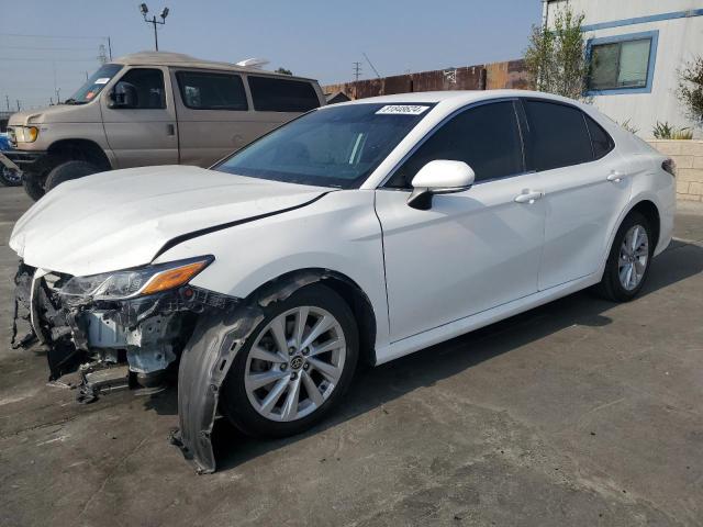 TOYOTA CAMRY LE 2022 white  gas 4T1R11AK2NU706232 photo #1