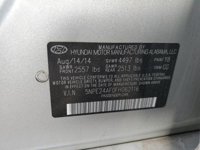 2015 HYUNDAI SONATA SE - 5NPE24AF0FH062116