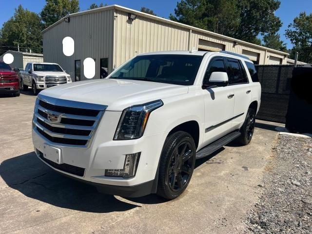 CADILLAC ESCALADE L 2019 white  gas 1GYS4BKJ9KR170459 photo #3