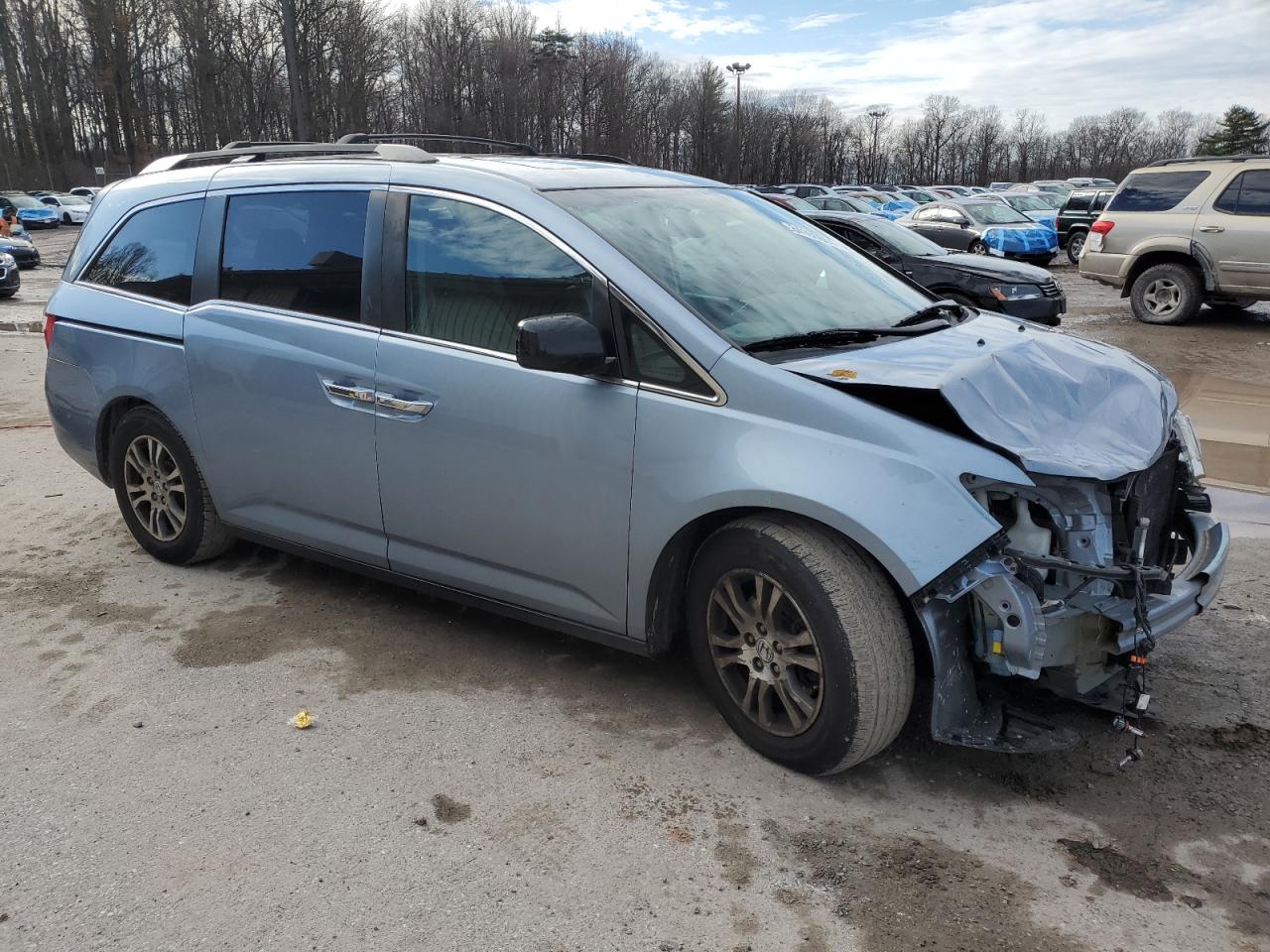 Lot #3028588992 2013 HONDA ODYSSEY EX