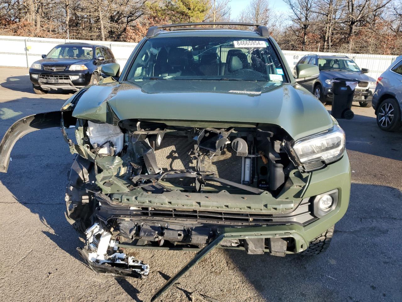 Lot #3034284150 2021 TOYOTA TACOMA DOU