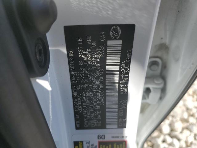 2023 LEXUS ES 300H F 58ABA1C11PU030146