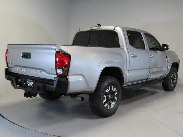 TOYOTA TACOMA DOU 2018 silver  gas 3TMCZ5AN5JM138156 photo #4