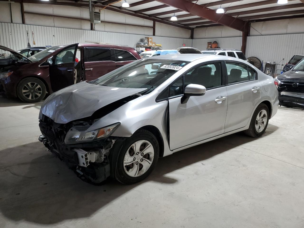 Lot #3033327888 2015 HONDA CIVIC LX