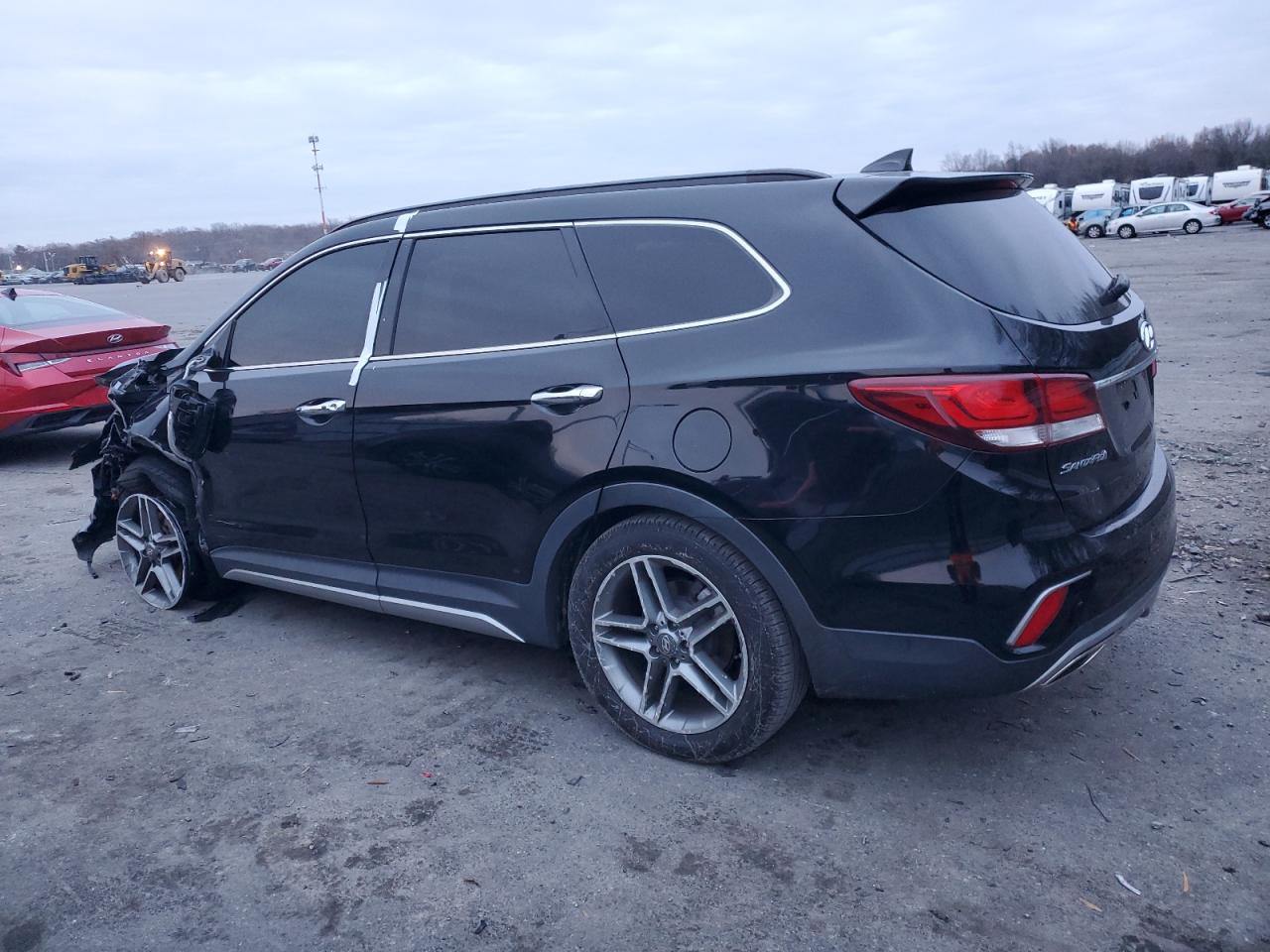 Lot #3050510173 2017 HYUNDAI SANTA FE S