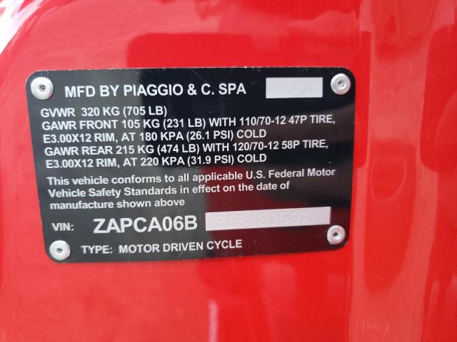 2020 VESPA MOPED - ZAPCA06B3L5101591