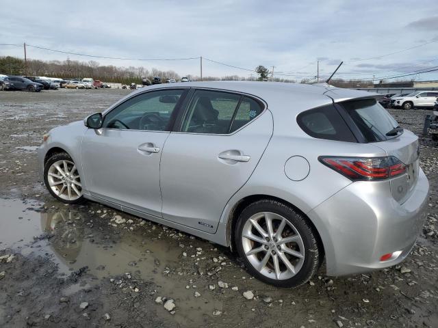 LEXUS CT 200 2013 silver  hybrid engine JTHKD5BH4D2159626 photo #3