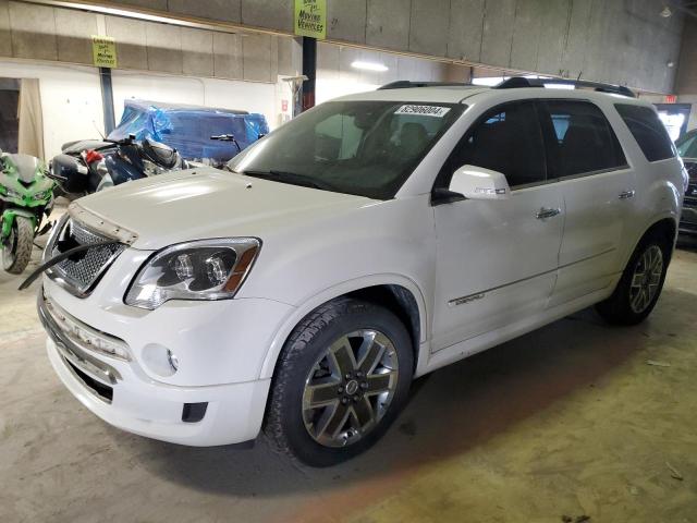 GMC ACADIA DEN 2012 white  gas 1GKKVTED9CJ379784 photo #1