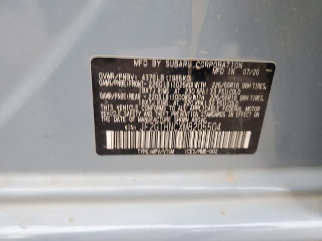 2021 SUBARU CROSSTREK - JF2GTHNCXM8205504