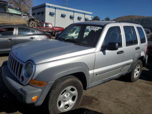 JEEP LIBERTY SP 2005 silver  gas 1J4GK48K05W534099 photo #1