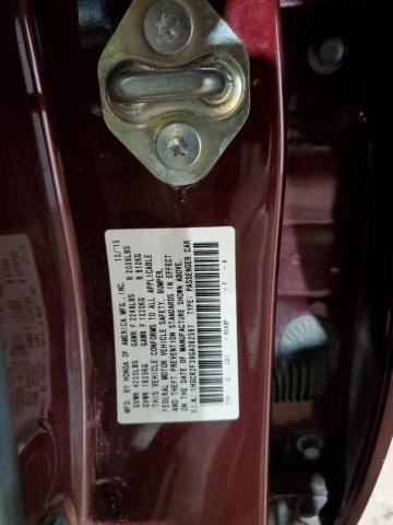 VIN 1HGCR2F39GA062597 2016 HONDA ACCORD no.12