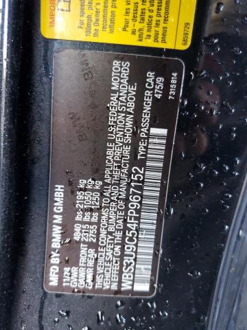 2015 BMW M4 WBS3U9C54FP967152