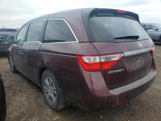 HONDA ODYSSEY 2013 maroon  gas 5FNRL5H47DB063039 photo #3