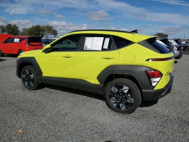 HYUNDAI KONA SEL 2024 yellow  gas KM8HCCAB4RU100793 photo #3