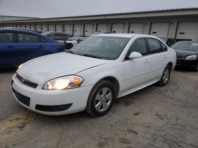 CHEVROLET IMPALA LT 2010 white  flexible fuel 2G1WB5EK8A1218164 photo #1