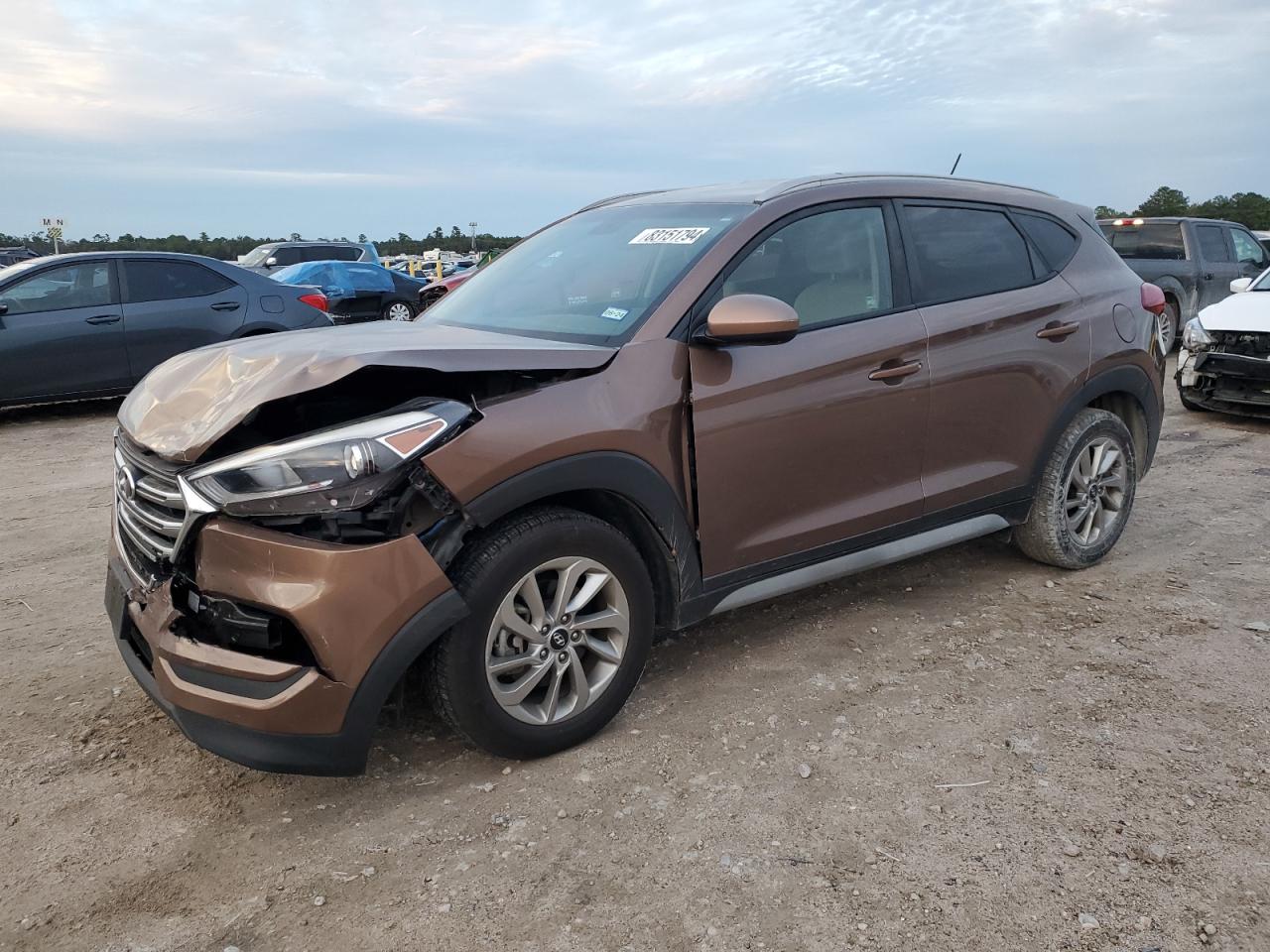 Lot #3037333769 2017 HYUNDAI TUCSON LIM