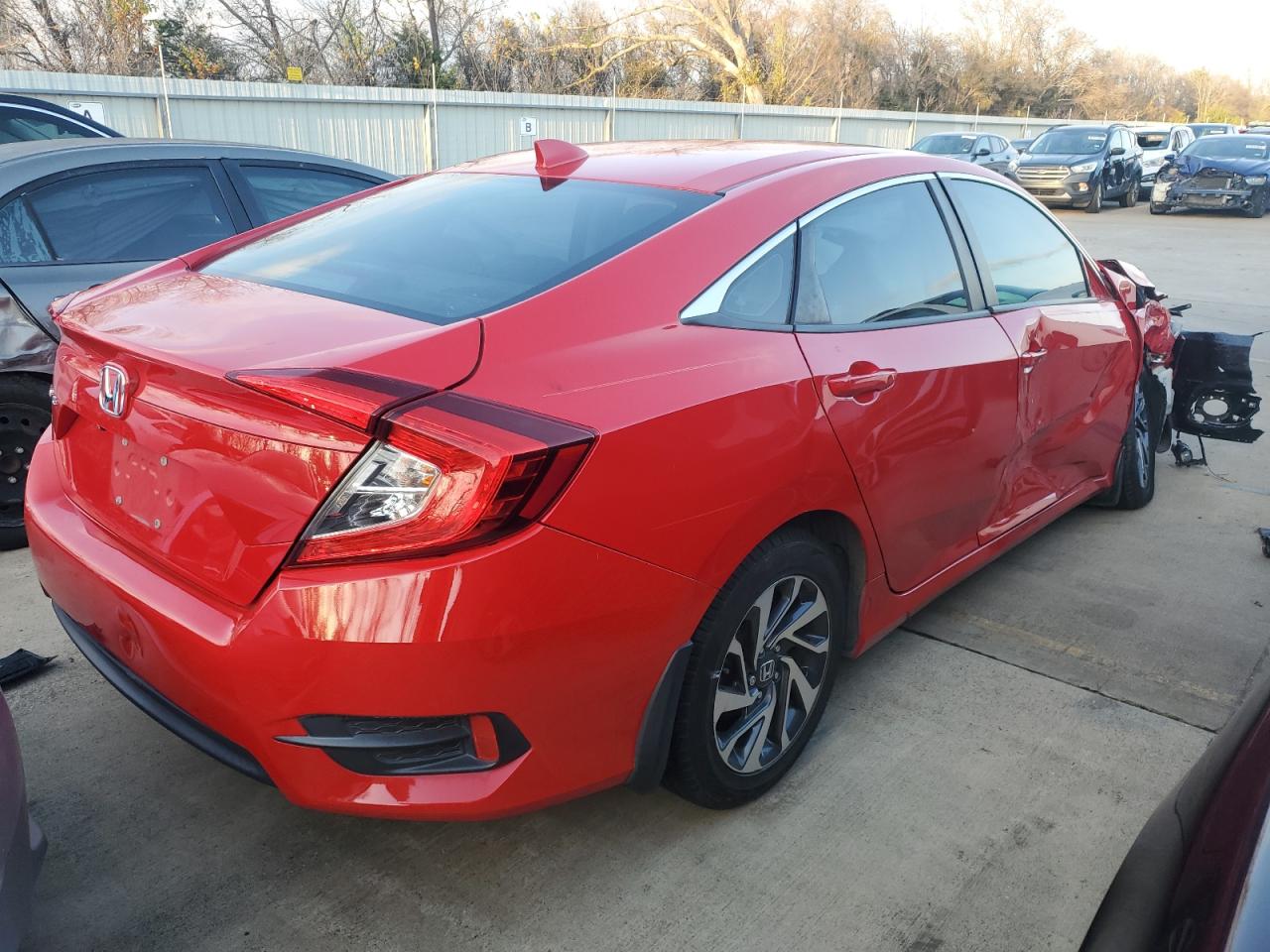 Lot #3031406702 2017 HONDA CIVIC EX