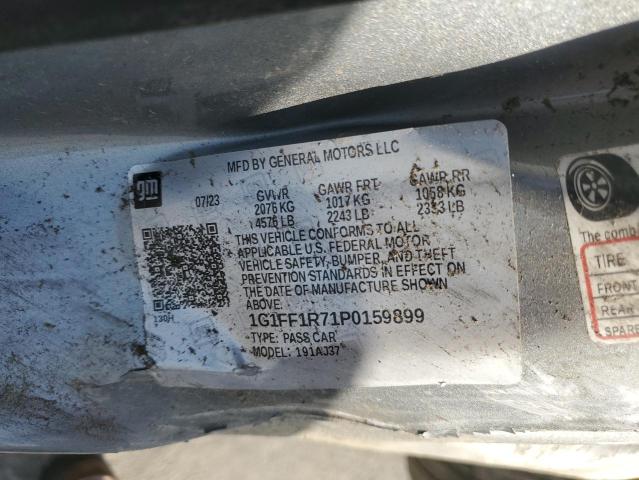 2023 CHEVROLET CAMARO LT1 1G1FF1R71P0159899