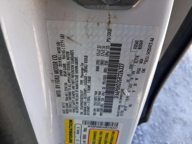2016 FORD FUSION SE - 3FA6P0HD2GR226327