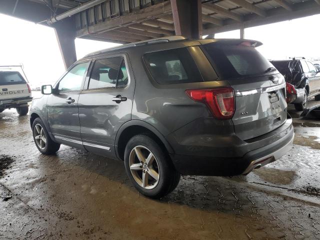 FORD EXPLORER X 2016 gray  gas 1FM5K8D8XGGB35157 photo #3