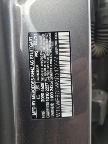 2021 MERCEDES-BENZ C 300 - W1KWF8DB6MR647772