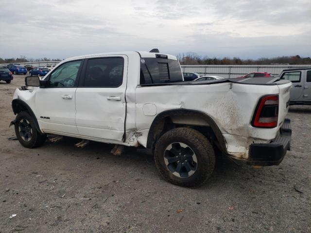 RAM 1500 REBEL 2021 white  gas 1C6SRFLT4MN561079 photo #3