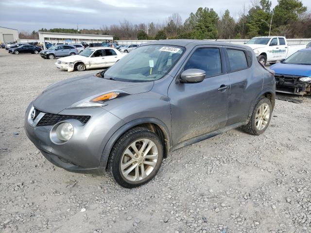 NISSAN JUKE S 2015 gray 4dr spor gas JN8AF5MR9FT512098 photo #1