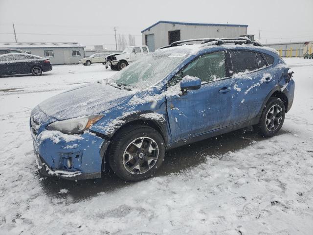 SUBARU CROSSTREK 2018 blue  gas JF2GTADC6J8242005 photo #1