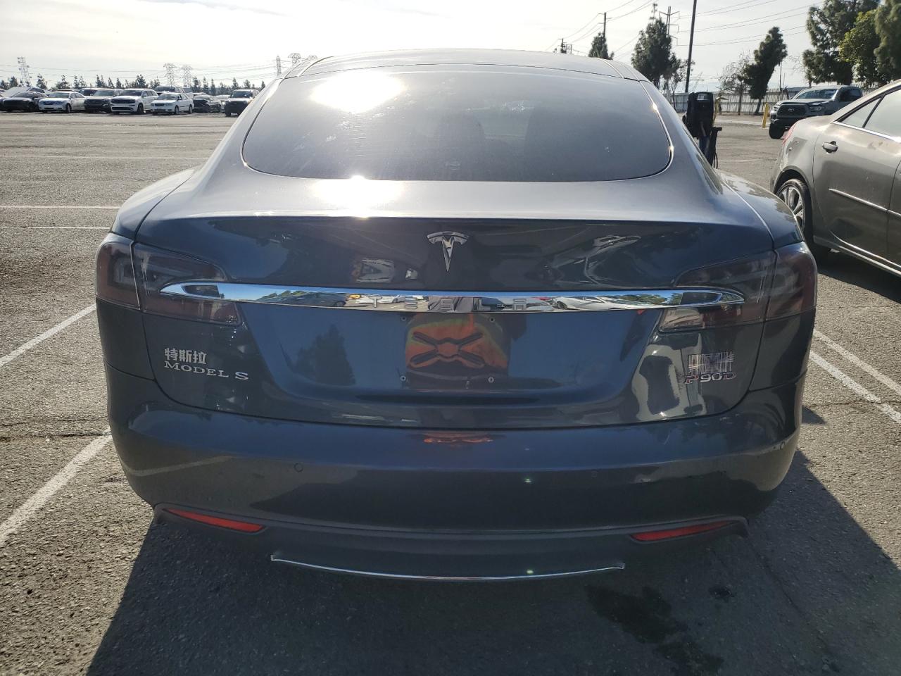 Lot #3044673223 2015 TESLA MODEL S